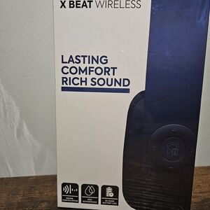 X Beat Wireless Headphones - Blue